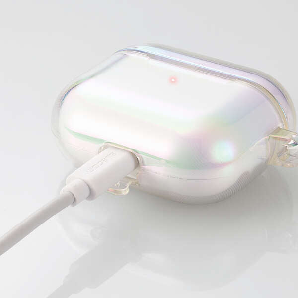 ELECOM AirPods3 保護殼 軟殼 AVA-AP5UCACR Aurora 極光款