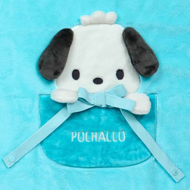 【預訂】Sanrio 2WAY公仔毛氈 100×70｜暖毯｜可收納抱枕｜被仔｜聖誕禮物推薦 🎁｜Hello Kitty/Melody/Kuromi/Pc狗/玉桂狗/布甸狗