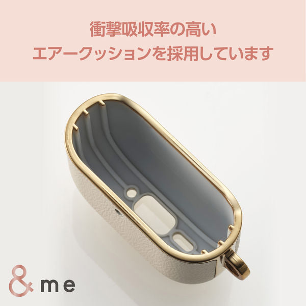 ELECOM AirPods3 保護殼 軟殼 AVA-AP5ULMGB leather case
