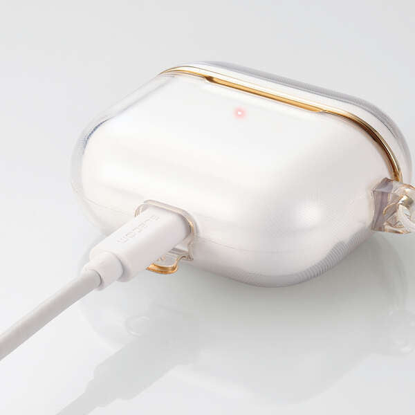 ELECOM AirPods3 保護殼 軟殼 AVA-AP5UCMCR