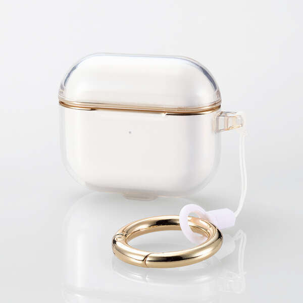 ELECOM AirPods3 保護殼 軟殼 AVA-AP5UCMCR