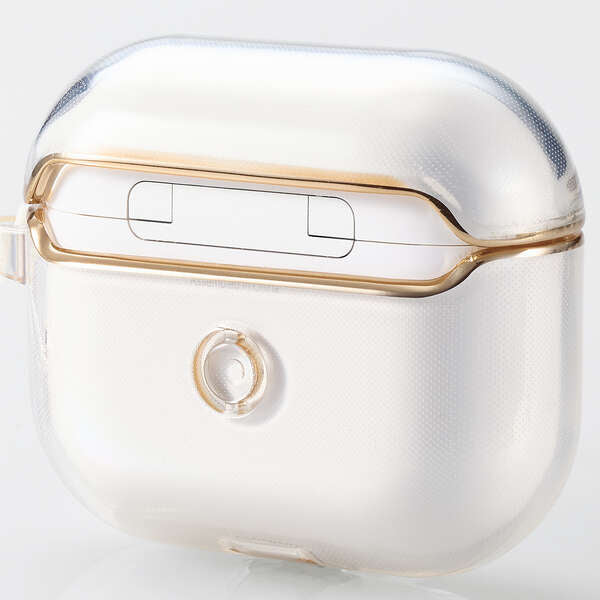 ELECOM AirPods3 保護殼 軟殼 AVA-AP5UCMCR