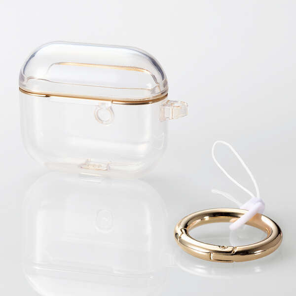 ELECOM AirPods3 保護殼 軟殼 AVA-AP5UCMCR