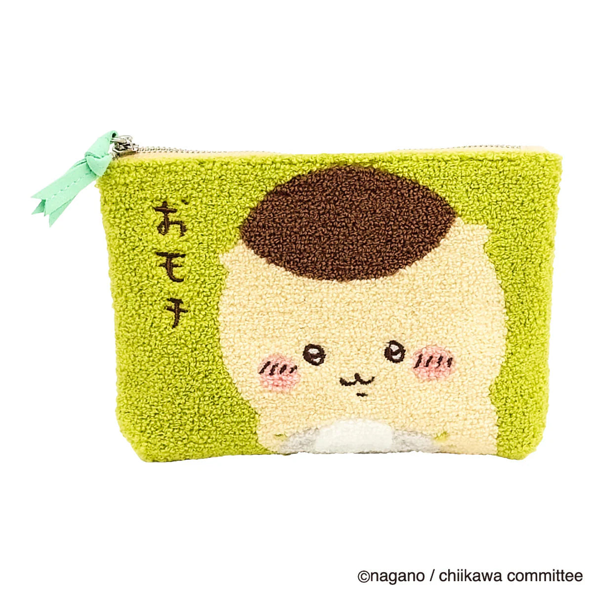 【現貨】Chiikawa サガラ毛絨刺繡｜三層收納袋