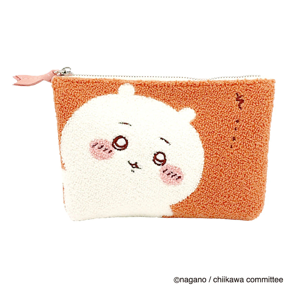 【現貨】Chiikawa サガラ毛絨刺繡｜三層收納袋