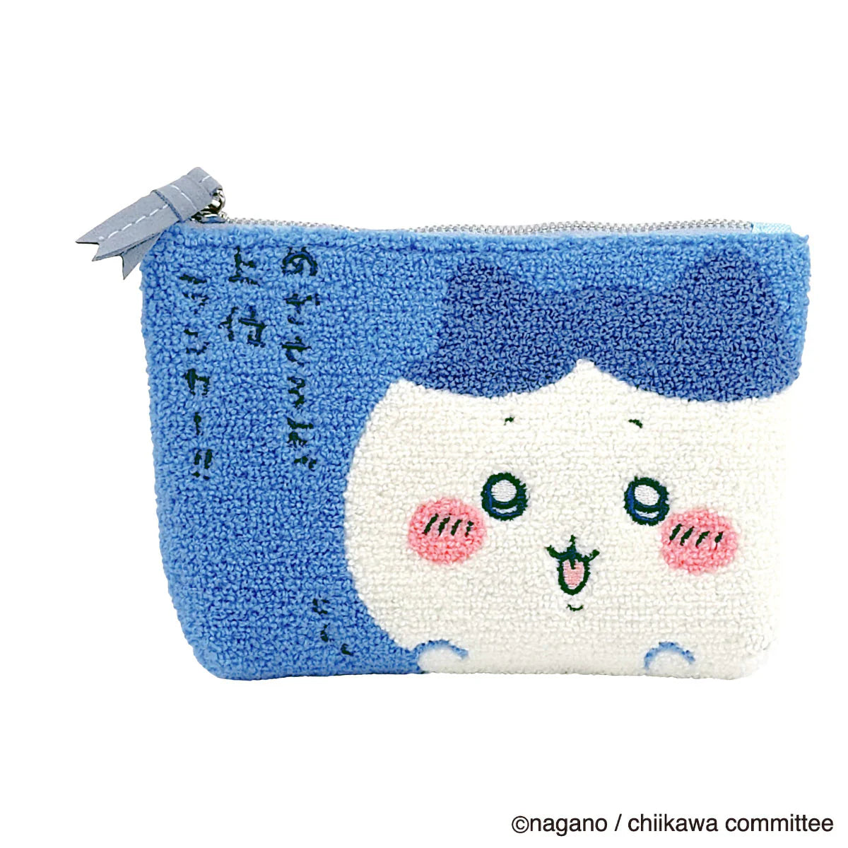 【現貨】Chiikawa サガラ毛絨刺繡｜三層收納袋
