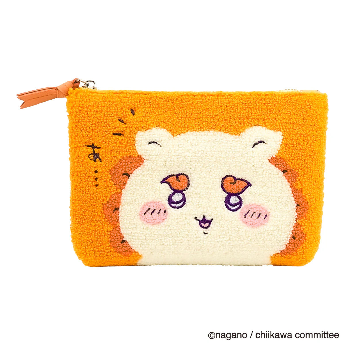 【現貨】Chiikawa サガラ毛絨刺繡｜三層收納袋