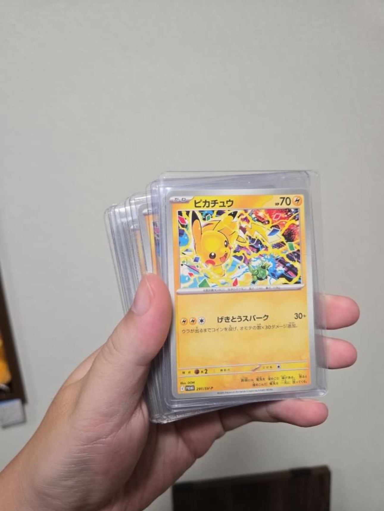 PTCG 日版｜比卡超 291/SV-P Promo card｜Pikachu 291/SV-P｜🇯🇵預訂7-14日