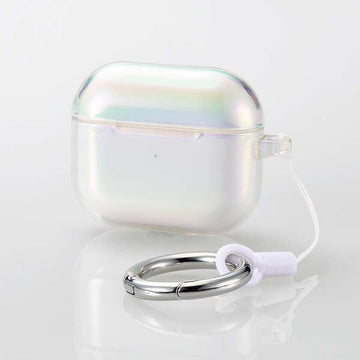 ELECOM AirPods3 保護殼 軟殼 AVA-AP5UCACR Aurora 極光款