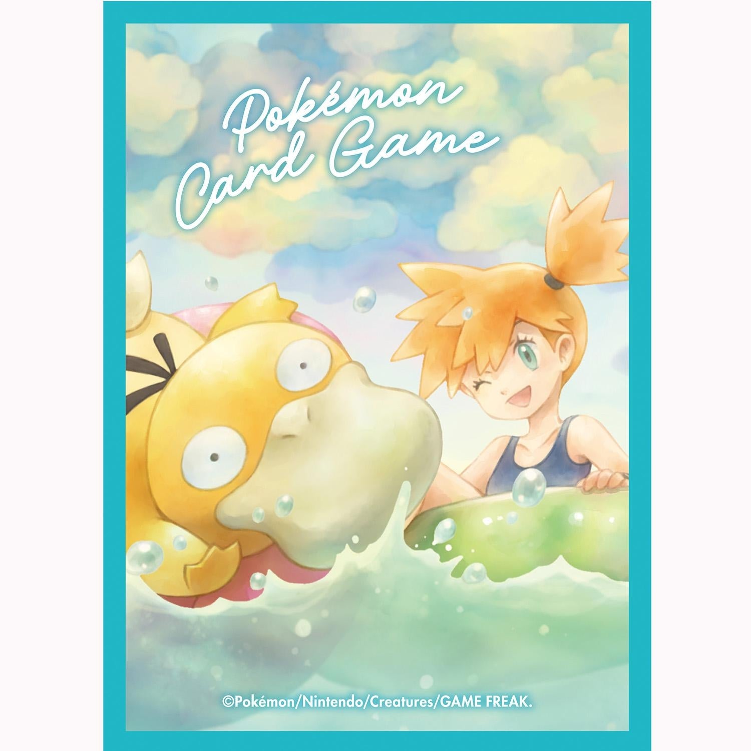 PTCG 日版｜卡套 小霞 傻鴨｜pokemon center card sleeves｜寶可夢中心原創
