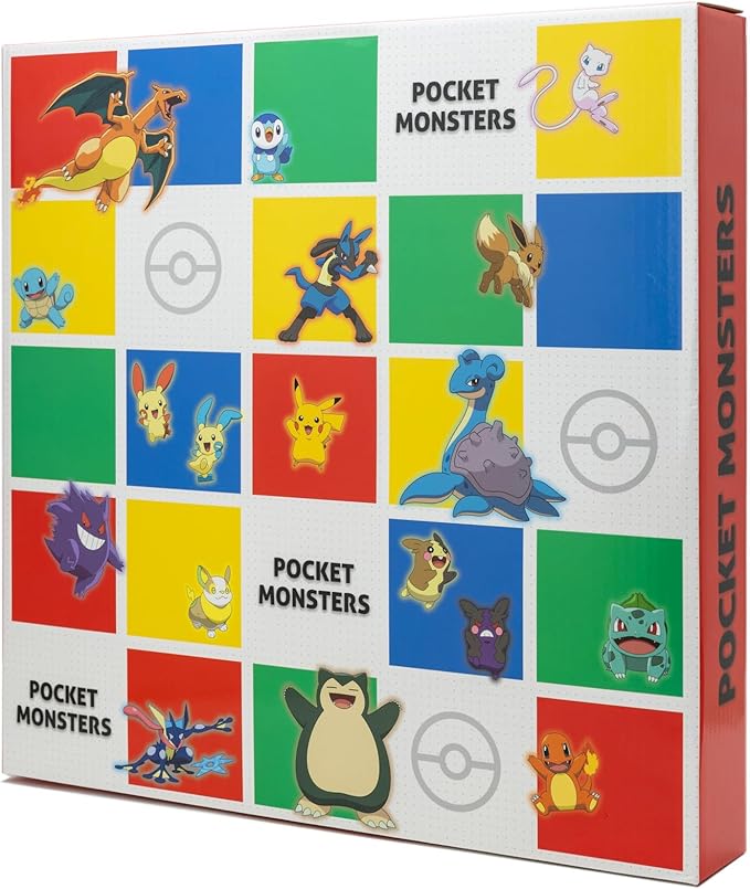 Pokemon 寶可夢｜T's Factory 掛牆鐘 11.8 吋 (30 cm) 靜音掛牆鐘｜🇯🇵預訂7-21日