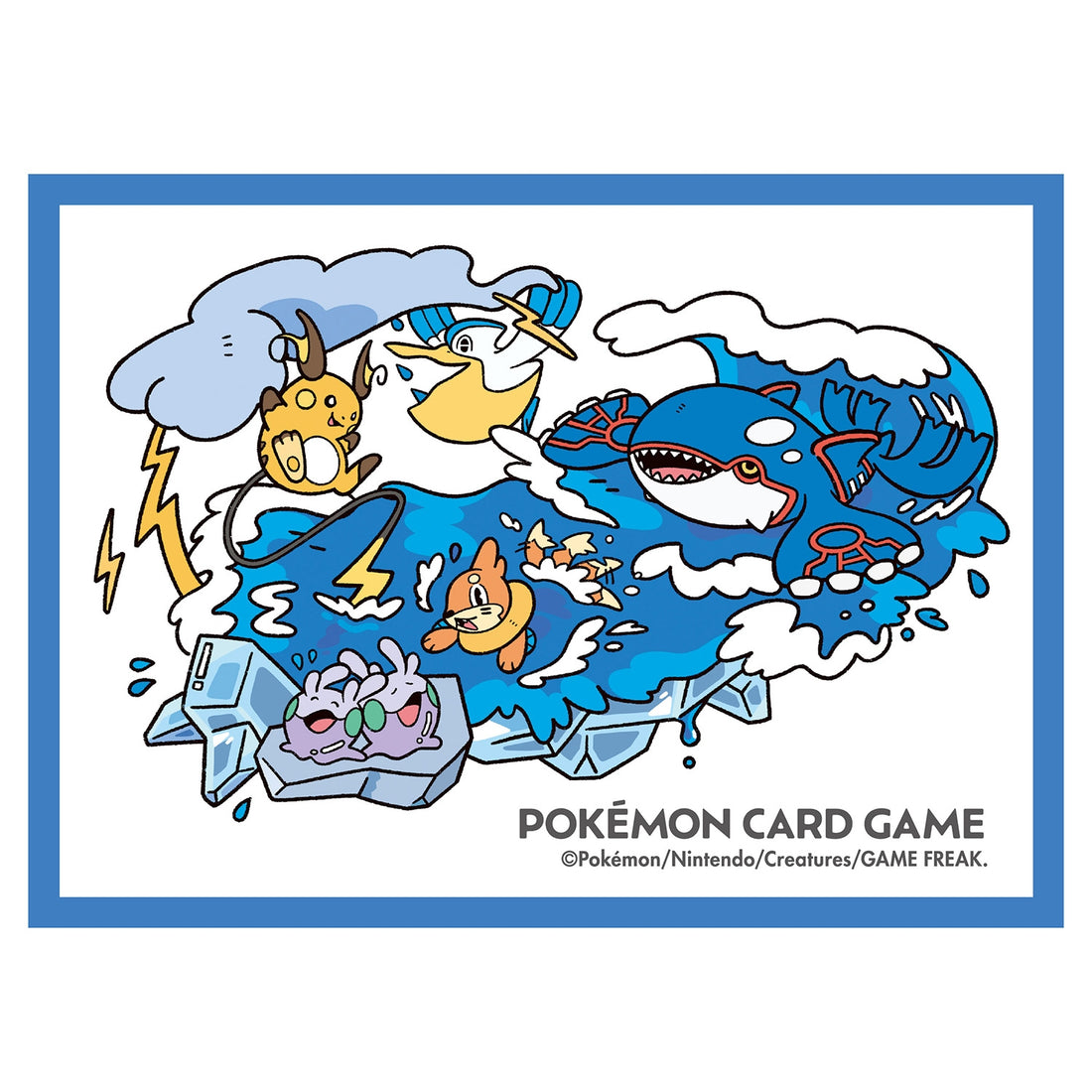 PTCG 日版｜卡套 OTENKI TEAM 彩虹｜pokemon center card sleeves｜寶可夢中心原創2